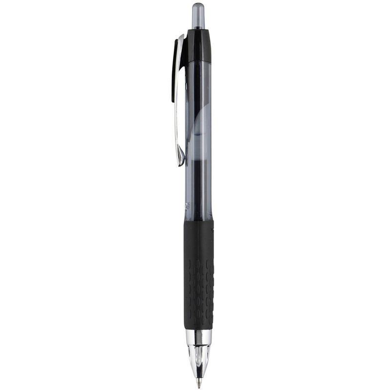 uni 207 Retractable Gel Pen, 0.7 mm Medium Tip, Black, Pack of 36, 3 of 6
