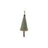 HomeRoots Set of Four Green And Natural Woven Bamboo Christmas Tree Shaped Ornaments - 4 of 4