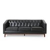 Ovando Contemporary Upholstered 3 Seater Sofa - Christopher Knight Home - 3 of 4