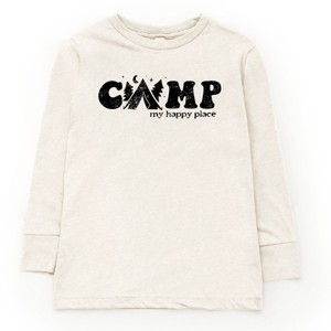 The Juniper Shop Camp My Happy Place Youth Long Sleeve Tee - 1 of 4