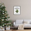 Stupell Industries Farm Fresh Fir & Pine Christmas Advertisement Sign Black Framed Giclee Art - image 2 of 4