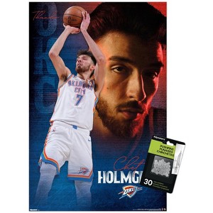Trends International NBA Oklahoma City Thunder - Chet Holmgren 25 Unframed Wall Poster Prints - 1 of 4