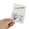 Unique Bargains Airplane Location Marker Passport Holder 1 Pc - 3 of 4