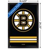 Trends International NHL Boston Bruins - Logo 21 Framed Wall Poster Prints - 3 of 4