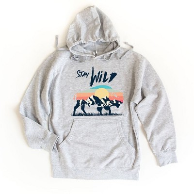 Simply Sage Market Women's Graphic Hoodie Stay Wild Buffalo