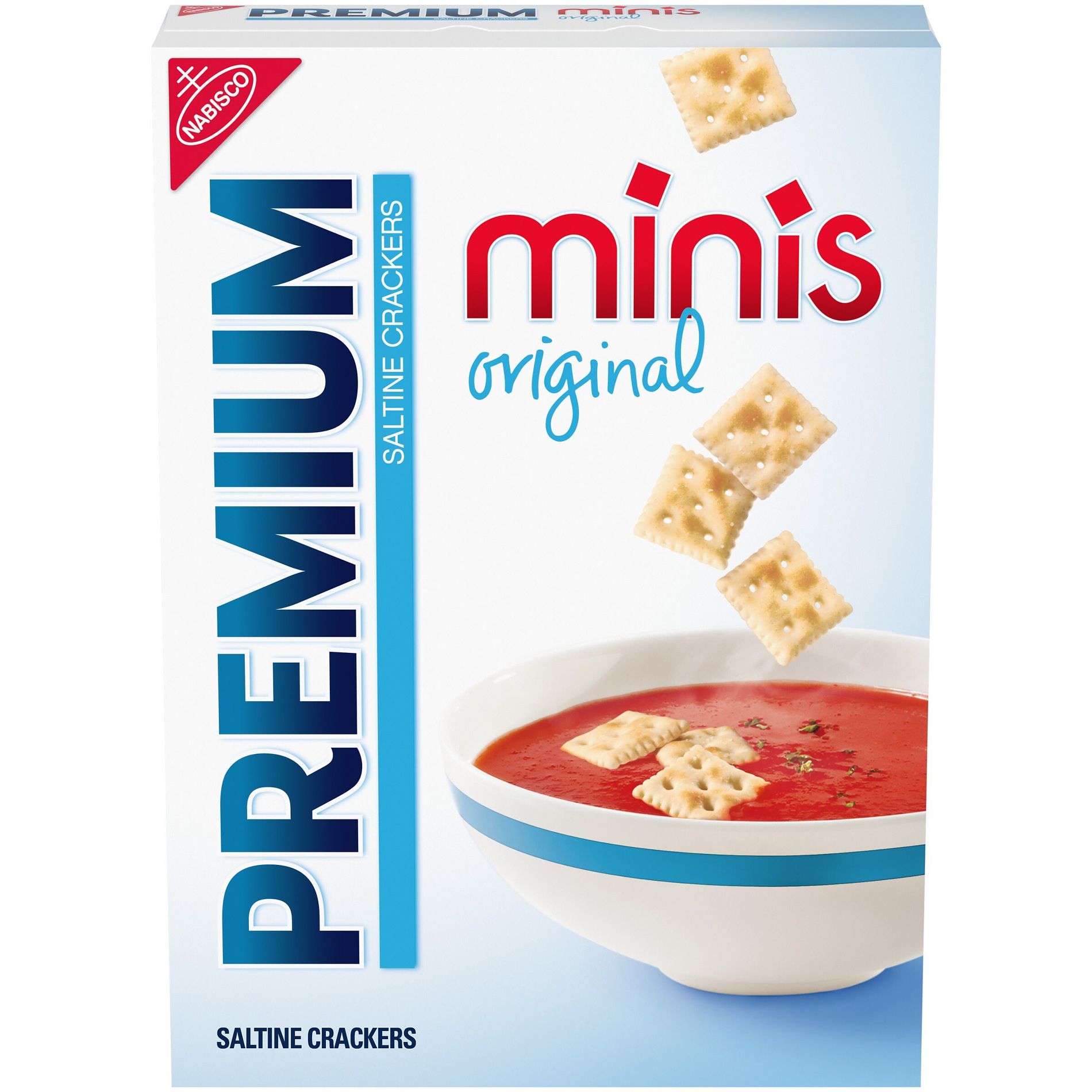 Premium Original Mini Saltine Crackers Lunch Snacks - 11oz