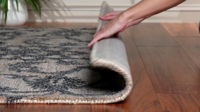 Hand-Tufted Light Pink Wool and Synthetic 3' x 5' Area Rug