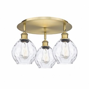 Waverly - 3 Light Flush Mount In Industrial Style-9 Inches Tall and 17.75 Inches Wide - 1 of 1