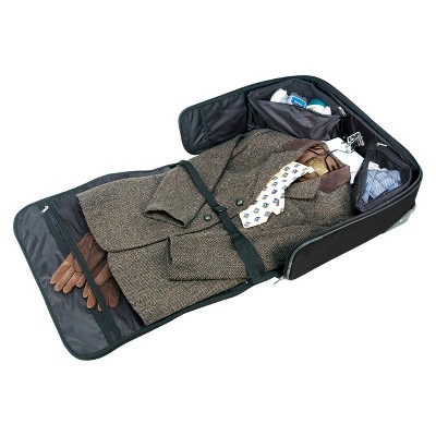 travel select amsterdam rolling garment bag
