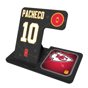 NFL Kansas City Chiefs Players Game Tactic 15-Watt 3 in 1 Charging Station - 1 of 4