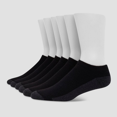 Hanes Men's 10 Pack Ultimate Cushion Crew Socks,White,Shoe Size 6