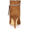Allegra K Women's Bling Rhinestone Pointed Toe Stiletto Heels Ankle Boots - 3 of 4