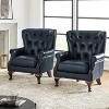 Lamprecht Genuine Leather Armchair Set of 2| HULALA HOME - 2 of 4