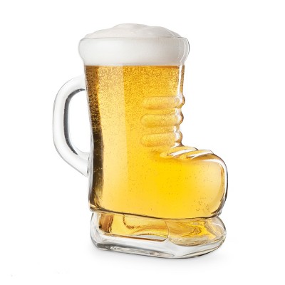 Final Touch Ice Skate 30 Ounce Beer Glass