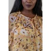 Women's Brigitta Long Sleeve Silk Top - Plus - Joie - 3 of 3