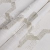 Kate Aurora Living Shabby Trellis Clover Rod Pocket Window Curtain Valances - 3 of 4