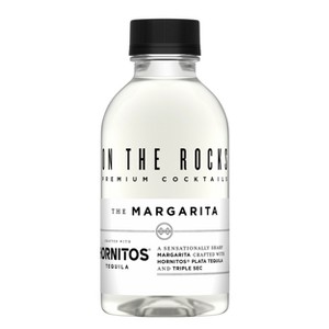 On The Rocks OTR The Margarita Tequila Cocktail - 200ml PET Bottle - 1 of 4