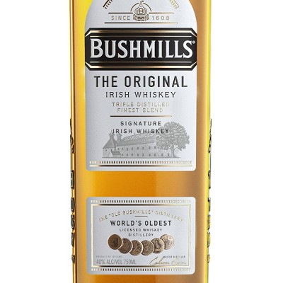 Bushmill's Irish Whiskey - 750ml Bottle
