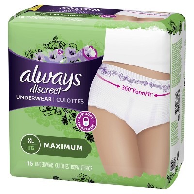 incontinence underwear xxl