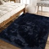 Luxury Shag Area Rugs for Living Room Bedroom Non-Slip Fluffy Soft Shaggy Rug Carpet Indoor Plush 8x10 Rug for Kids Play Room Nursery Home Dorm Decor - 2 of 4