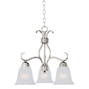 Maxim Lighting Basix 3 - Light Chandelier in  Satin Nickel - 1 of 1