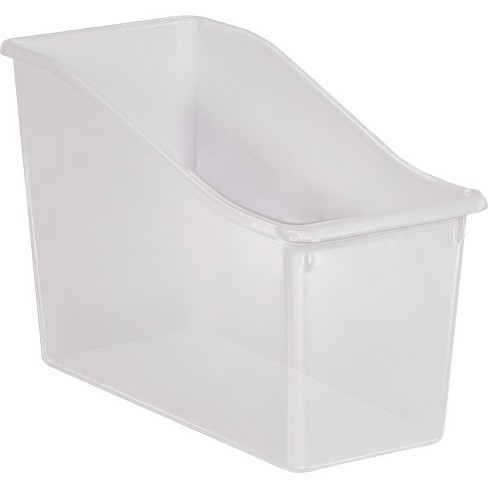 Teacher Created Resources Plastic Book Bin, Clear (pack Of 6) : Target