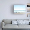 Trademark Fine Art 24" x 32" James McLoughlin 'Beachscape V' Unframed Wall Canvas: Gallery-Wrapped, Giclee Print, Modern Decor - 3 of 4