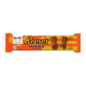 Reese's Milk Chocolate & Peanut Butter Medals Bar King Size - 2.4oz
