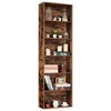6 Tier Wood Bookcase, 71" Tall Freestanding Bookshelf, Floor Standing Open Display Rack, Storage Book Shelf for Living Room Home Office - 2 of 4