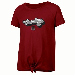 NCAA South Carolina Gamecocks Girls' Knot T-Shirt - 1 of 3