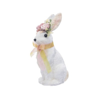 Gallerie II White Velvet Rabbit Fig Sm