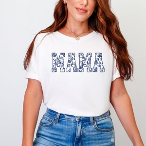 Simply Sage Market Mama Blue Willow Garment Dyed Tee - 1 of 4