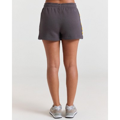 Samii Ryan | Smiley® Chenille Shorts, Charcoal, X-Large, 5