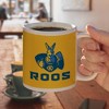 University of Missouri - Kansas City Secondary Logo Ceramic Coffee Mug Novelty Gift Mugs for Coffee Tea and Hot Drinks 11oz White - 4 of 4