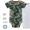 The Peanutshell Baby Boy Short Sleeve Bodysuits, 5-Pack, Camo Dinosaur, Newborn to 24 Months - 2 of 4