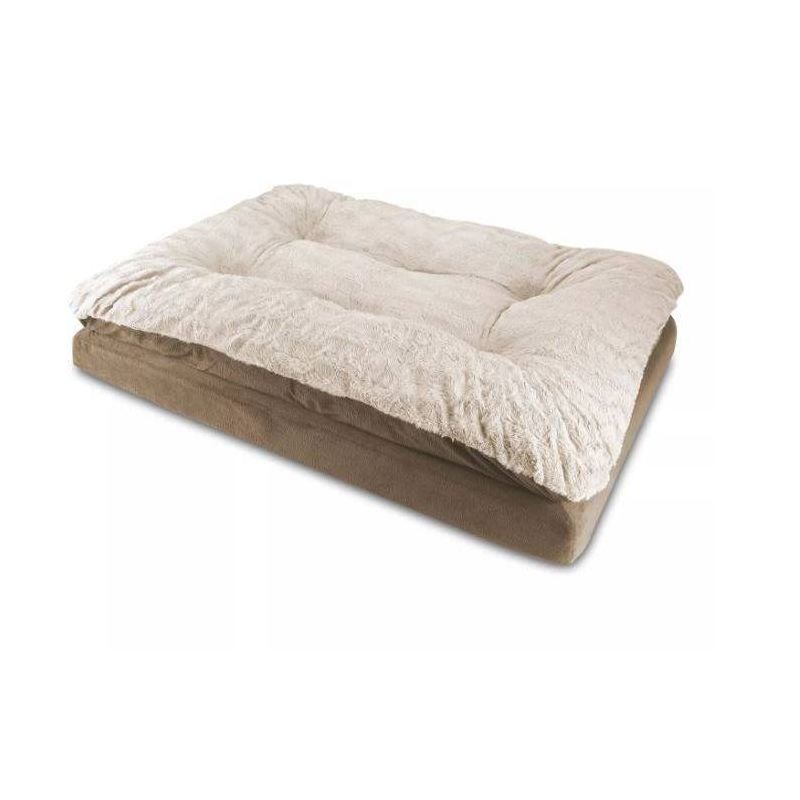 Canine Creations Pillow Top Rectancle Dog Bed - XL - Mushroom, 5 of 6