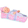 Dream Collection: 16" Baby Doll Traveling Set in Blue - 3 of 4