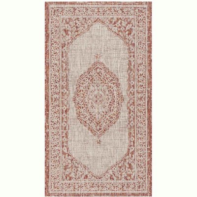 light beige/terracotta