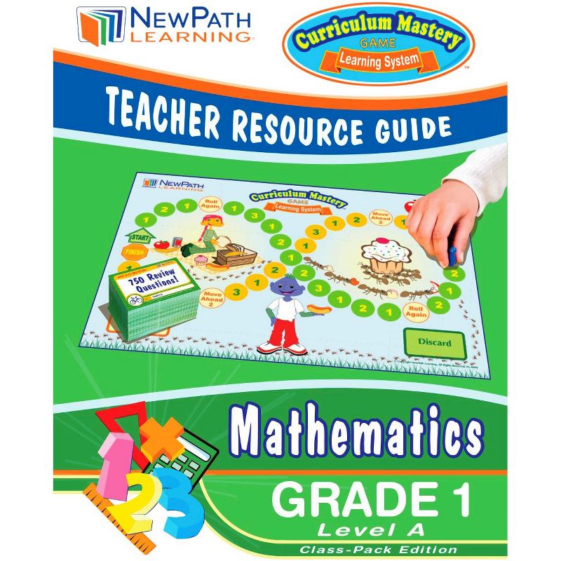 NewPath Math Curriculum Mastery Game Classroom Pack, Grade 1, 3 of 6