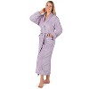 PAVILIA Fleece Robe For Women, Plush Warm Bathrobe, Fluffy Soft Spa Long Lightweight Fuzzy Cozy, Satin Trim - 4 of 4