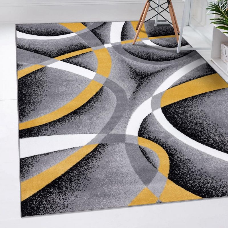 Luxe Weavers Modern Abstract Geometric Area Rug, 3 of 12