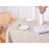 Unique Bargains Picnic Dinner Cotton Linen Tassels Oil-proof Table Cover 1 Pc - 2 of 4