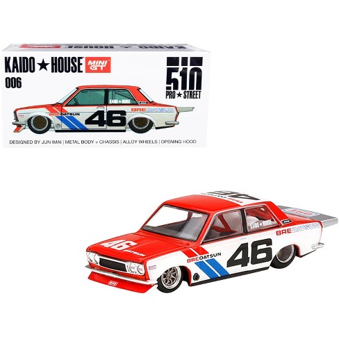 MINI GT 1/64 KAIDO HOUSE DATSUN 510 STREET NISMO V2 WHITE / *FREE USA  SHIPPING