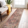 World Rug Gallery Savina Multicolor Traditional Indoor Rug – Washable Flatweave Construction with Non-Slip Backing - 2 of 4