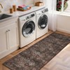 COZONY Floral Runner Rug, Washable Vintage Carpet w/ Non-Slip Backing for Bedroom, Entryway or Kitchen - 4 of 4