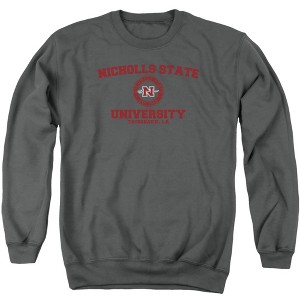 Nicholls State University Official Circle Logo Adult Crewneck Sweatshirt - 1 of 4