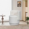NicBex 360 Degree Swivel Chair Barrel Chair Accent Chair Sofa Chair with Storage Space Comfy Chair for Bedroom, Living Room - 2 of 4