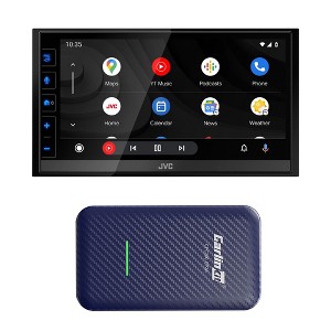 JVC KW-M780BT 6.8" BT Car Receiver + Carlinkit Adapter - 1 of 4