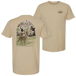 Mens Busch Light Camo Range Beige Colorway T-Shirt - 1 of 4