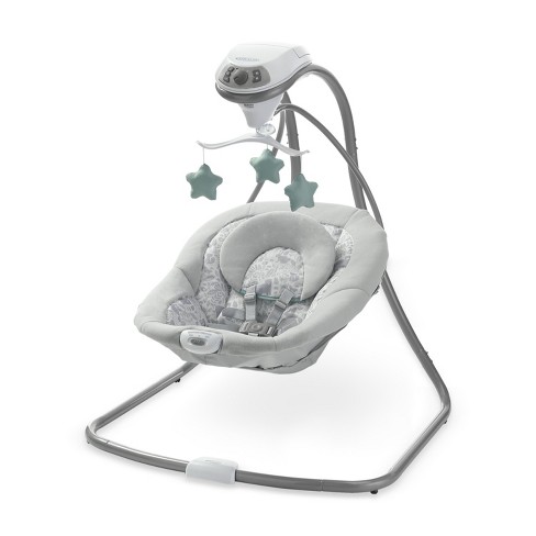 Graco swing and bouncer target on sale